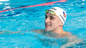 Cíl jsem splnil, hlásí plavec Knedla po zisku stříbra