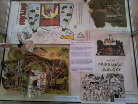 Přijďte si prohlédnout papírové betlémy do Muzea Českého krasu