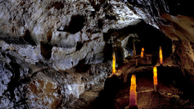 Jeskyně Moravského krasu ukáží v zimě jindy nepřístupné dómy