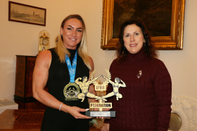 Petra Vacková je zlatou trenérkou fitness. Přijala ji primátorka