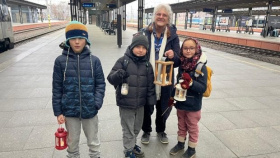 Symbol míru na cestách