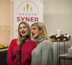 Předvánoční besídka ukázala talent, nápaditost a obrovskou energii studentů