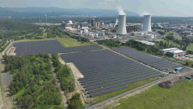 ČEZ zprovoznil v kraji fotovoltaiky o výkonu 53 MW a zrychluje výstavbu