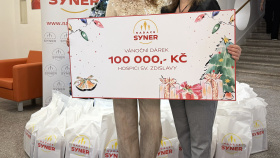 Finanční dárek pro Hospic sv. Zdislavy