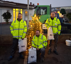 Vánoční pohoštění a kapři k tomu