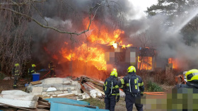 Na Štědrý den hasiči likvidovali nejvíc požárů za posledních pět let