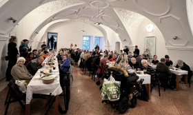 Na radnici se konala hostina pro potřebné