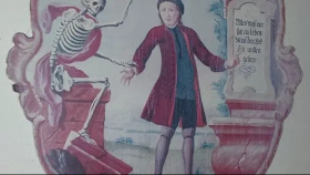 Tanec smrti se vrátí do Kryštofova Údolí, policie ukradené obrazy vypátrala