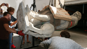 Samson se vrací do Budějovic