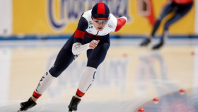 Rychlobruslařka Nikola Zdráhalová je mistryní Evropy. Ovládla závod na jeden kilometr