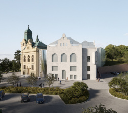 Slezská Ostrava vybrala návrh přístavby od ateliéru A8000