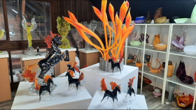 Ohniví koně ze skla vyrážejí z Kunratic do světa