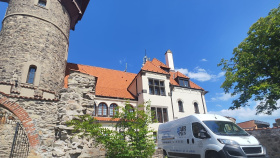 Hradní prostory hradu Hněvín v Mostě mají stabilní vnitřní klima