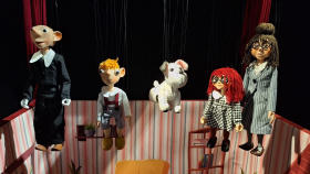 Pozvánka na výstavu - Hurvínek slaví 100. narozeniny