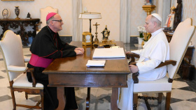 Nový pražský arcibiskup Stanislav Přibyl se setkal s papežem Lvem XIV.