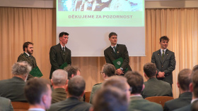 V lesnické týmové soutěži středoškoláků zvítězili studenti z Hranic