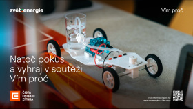 Nové fyzikální naděje čeká další výzva v soutěži „Vím proč“; nejlepší videa Skupina ČEZ tradičně ocení 200 000 korunami