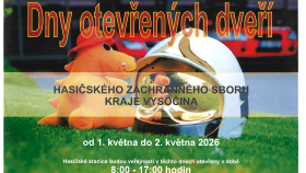 Hasiči zvou na Dny otevřených dveří