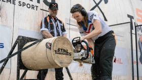 Ostré sekery a bleskové pily: Sezóna STIHL TIMBERSPORTS® startuje v Brně