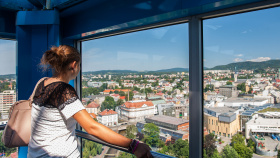 Vyhlídka na libereckém mrakodrapu se otevřela. Nabízí úchvatný pohled