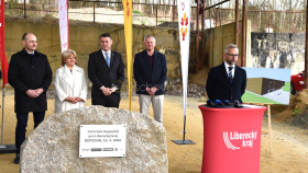 Liberecký kraj zahájil stavbu centrálního depozitáře