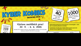 Desátý ročník kybersoutěže na UJEP doprovodí výstava kyber komiksů