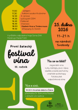 V sobotu se koná První žatecký festival vína
