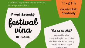 V sobotu se koná První žatecký festival vína