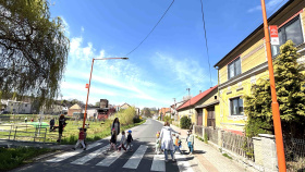 V Řisutech nyní bezpečně přes silnici na dětské hřiště i k rybníku