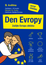 Pozvánka na oslavy Dne Evropy Kliknutím zvětšíte obrázek