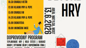 Pozvánka na Komořanské dětské hry