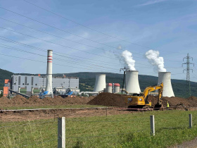 Pokračuje realizace horkovodu z Elektrárny Prunéřov do Kadaně