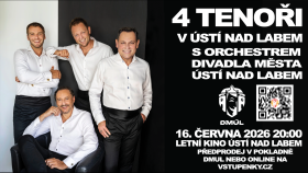 4 Tenoři vystoupí v Ústí nad Labem v plné sestavě