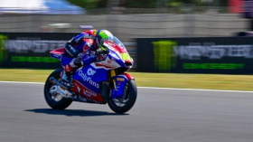 Filip Salač dojel v Brně v kategorii Moto2 třetí, vyhrál Ortolá