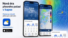 Meteorologové spouští iOS aplikaci s předpovědí počasí po minutě