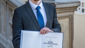 Prémie Otto Wichterleho pro Aleše Vlka