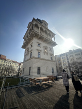 Letenská Vodárenská věž se stane oázou nicnedělání