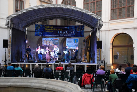 Holešov se opět stal centrem židovské kultury. Začal festival Ha-Makom Kliknutím zvětšíte obrázek