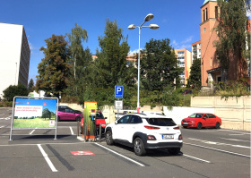V prvním pololetí nejvíce e-řidiči „tankovali“ v OC Nisa Kliknutím zvětšíte obrázek
