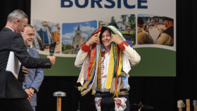 Boršice hostily slavnostní předání ocenění Vesnice roku Zlínského kraje