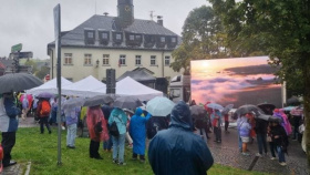 Do Krušných hor míří turisté z celé Evropy. V českoněmeckém pohoří začíná festival Eurorando Kliknutím zvětšíte obrázek