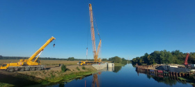 Na jihomoravském Soutoku finišuje největší vodohospodářský projekt Lesů ČR, který vrátí vodu do lužních lesů Kliknutím zvětšíte obrázek