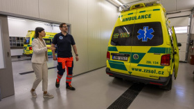 Šternberk má novou výjezdovou základnu ZZS