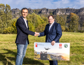 Přes půl milionu korun na dron pro České Švýcarsko od Nadace Orlen