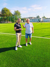 Fotbalové hřiště v Nových Hodějovicích umožní celoroční provoz Kliknutím zvětšíte obrázek