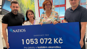 Ostravská značka Natios věnovala fakultní nemocnici přes milion korun