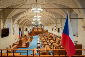 Den otevřených dveří v Senátu nabídne prohlídky běžně nepřístupných prostor i debatu s jeho předsedou Kliknutím zvětšíte obrázek