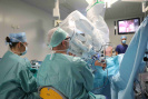 Hrudní chirurgové operovali plíce jen jedním vstupem za asistence robota Kliknutím zvětšíte obrázek